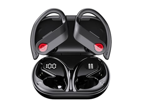 Auriculares Bluetooth True Wireless YDCY Earbud 5.3 Micrófono con cancelación de ruido Pantalla LED para entrenamiento deportivo