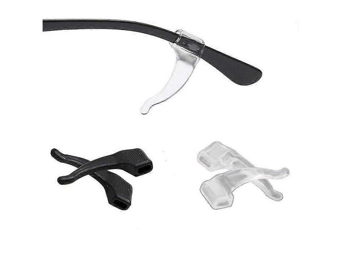 Gancho de silicona para la oreja para gafas, punta de patilla para gafas, gancho antideslizante para la oreja Rosewell