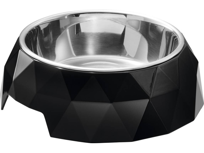 Comedero para Perros HUNTER Elegante (Negro - 160ml - Melamina)