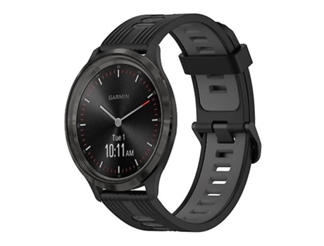 Correa Smartwatch Para Garmin Vivomove3 20Mm Negro-Gris VENISYMLIS