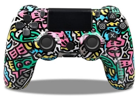Mando PS4 KINSI Kinsi Dualshock (Inalámbrico - Multicolor)
