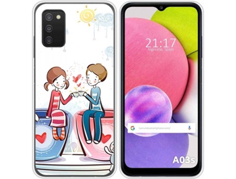 Carcasa Samsung Galaxy A03s TUMUNDOSMARTPHONE Café Multicolor