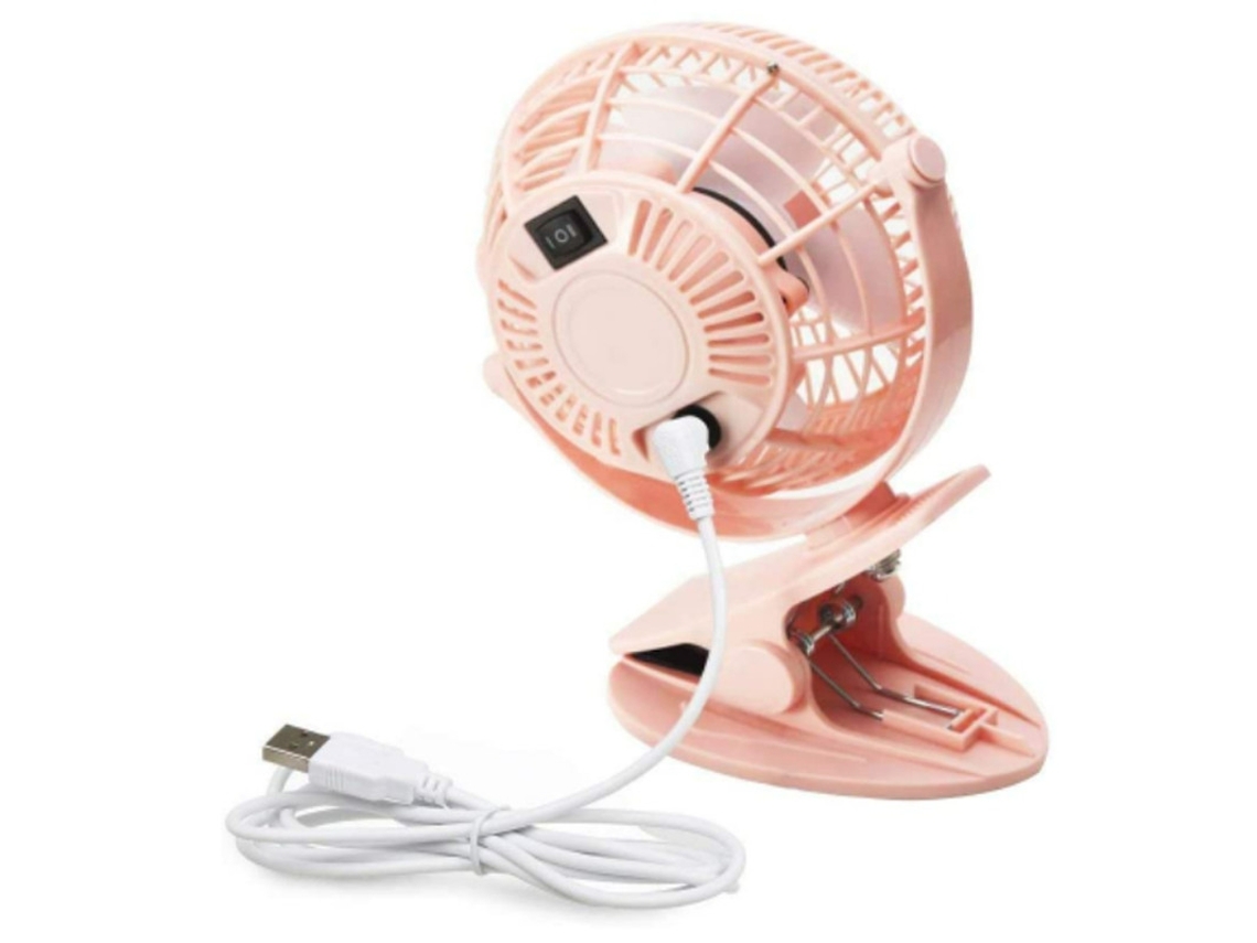 Ventilador Portátil YIZHOOD Fans426 Rosa