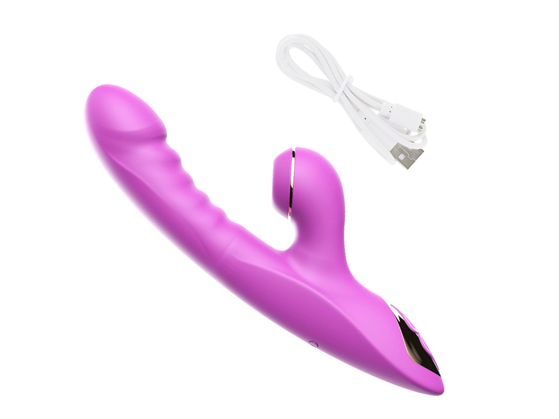 Vibrador De Masaje De Succin Y Calefaccin Completamente Automtico Para Mujeres (prpura)