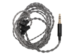 Cabo de fone de ouvido de cobre trançado de 3,5 mm para 2 pinos de 0,78 mm para QDC AS12 KZ ZSX ZSN ZS10 Pro EDX UE 18PRO TRN CCA