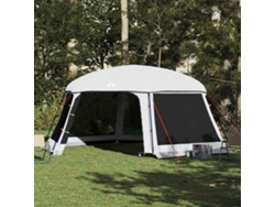 Carpa para piscina con mosquiteros desmontables y paredes de malla gris Wsd977178 Lovely Home