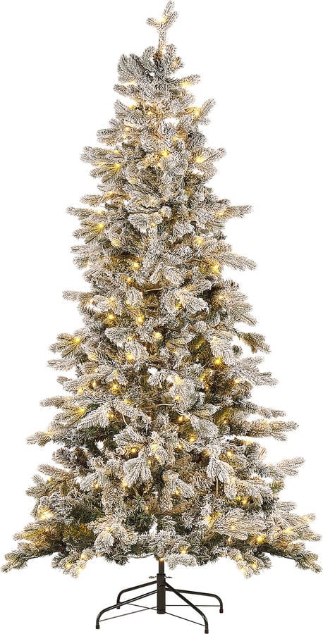Árbol de Navidad BELIANI Tatlow (Blanco - 120x120x210 cm)