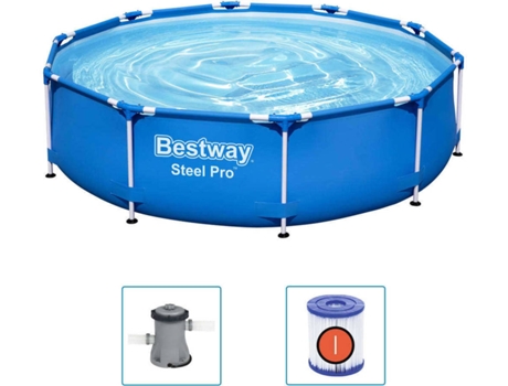 Piscina Hinchable BESTWAY Steel Pro (305x76 cm)