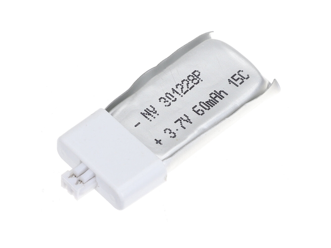 5 Piecesdancing Wings Hobby Ice Cream Mini Indoor Rc Airplane Spare Parts 3.7v 60mah 1s Lipo Battery