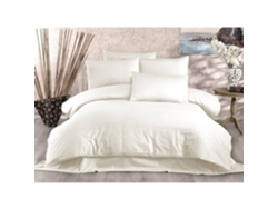 Juego De Cama - Funda Nórdica 220 X 240 + 2 Fundas De Almohada 60 X 60, 70% Poliéster - Crema