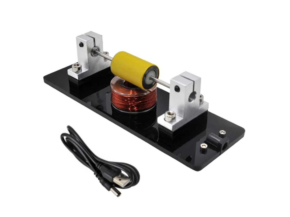 Dispositivo De Experimentación Educativa Con Motor De Rotor Y Escobillas De Inducción Para Motor Hall.