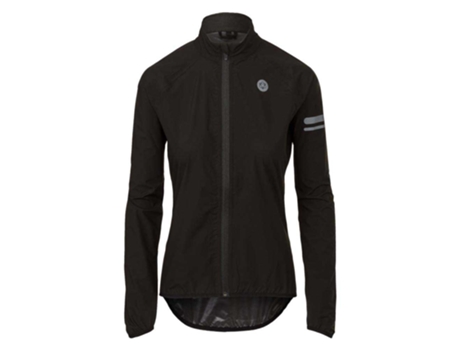 Casacos AGU Jaqueta Rain Essential Preto M Mulher