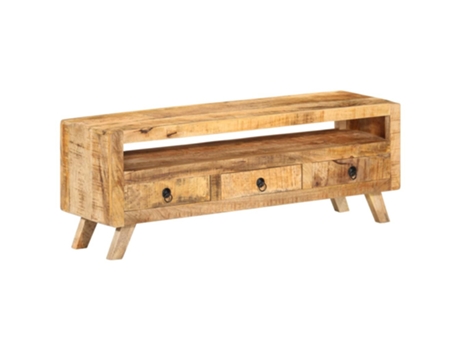 Mueble para la televisión VIDAXL Marrón Madera (110x30x40 cm)