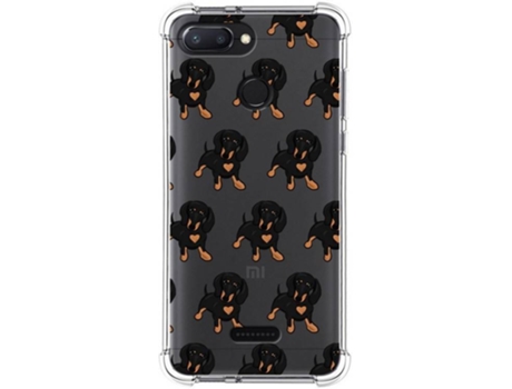 Carcasa Xiaomi Redmi 6 TUMUNDOSMARTPHONE Dibujos Antigolpes Perros 10 Multicolor