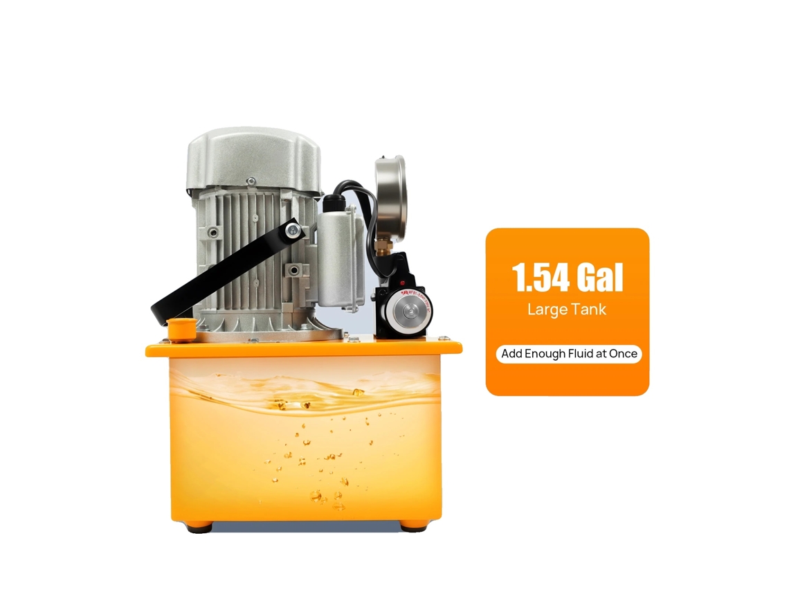 Bomba hidráulica eléctrica, 750 W de potencia, 10 000 PSI de presión, 220 V, OEM UE