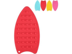 Alfombrilla De Silicona Roja, 27x14 Cm, Antideslizante, Resistente Al Calor, Para Vitrocerámica.