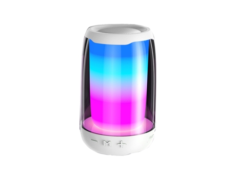 Altavoz sin Cable Compatible con Bluetooth Microlab Altavoz Portátil Potente Alto Ao Ar Livre Tf Radio Fm con Luz Led