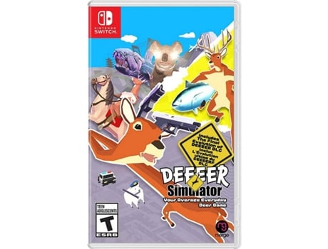 Juego Nintendo Switch Deeeer Simulator: Your Average Everyday Deer Game Brand New