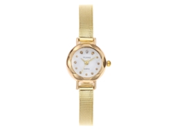 Reloj De Pulsera De Cuarzo Para Mujer Con Brazalete De Acero, Estilo Casual Y Elegante, Zhoulianfa Gold