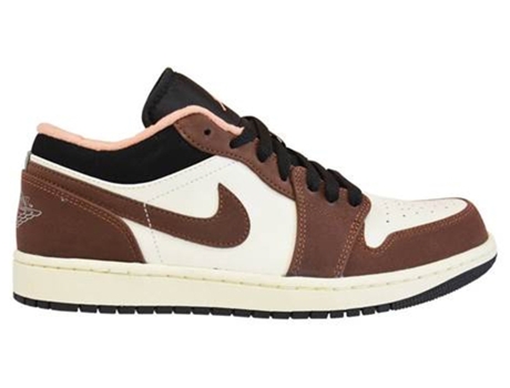 Zapatos NIKE Air Jordan 1 Low Blanco, Marrón (Tam: 43.0 eu)
