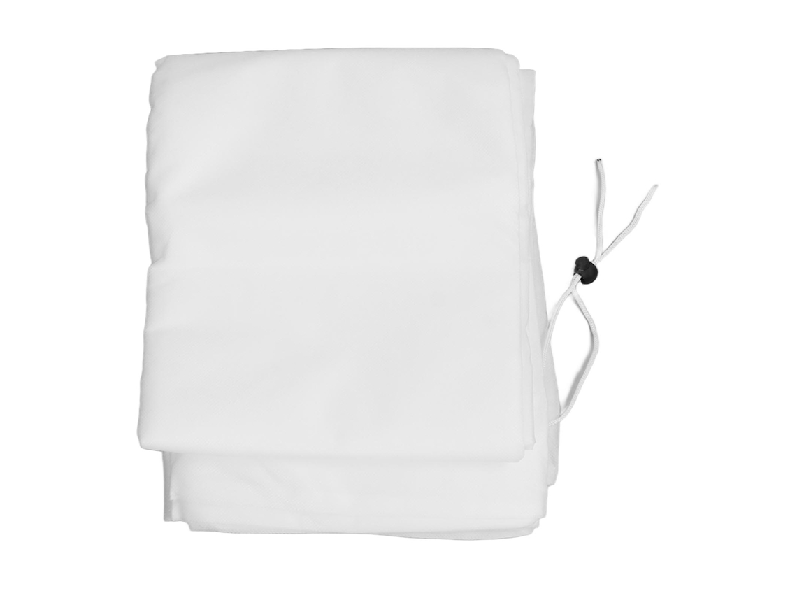 Cubierta vegetal transpirable no tejida, para exteriores, antiheladas, para clima frío invernal, color blanco, 80 x 100 cm (31,5 x 39,4 pulgadas)