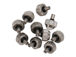 10 Piezas Corona Reloj Acero Inoxidable Repuesto Accesorio 4mm Para Relojero