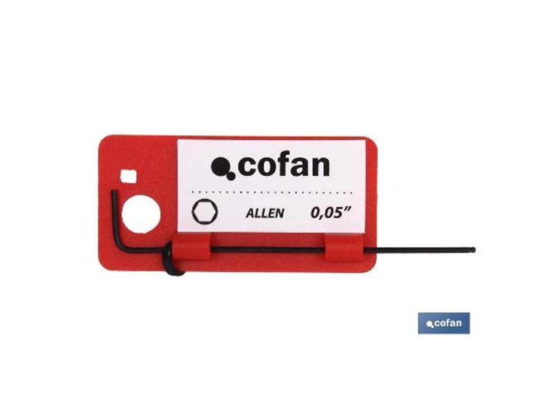 Llave allen pulgadas 0,05