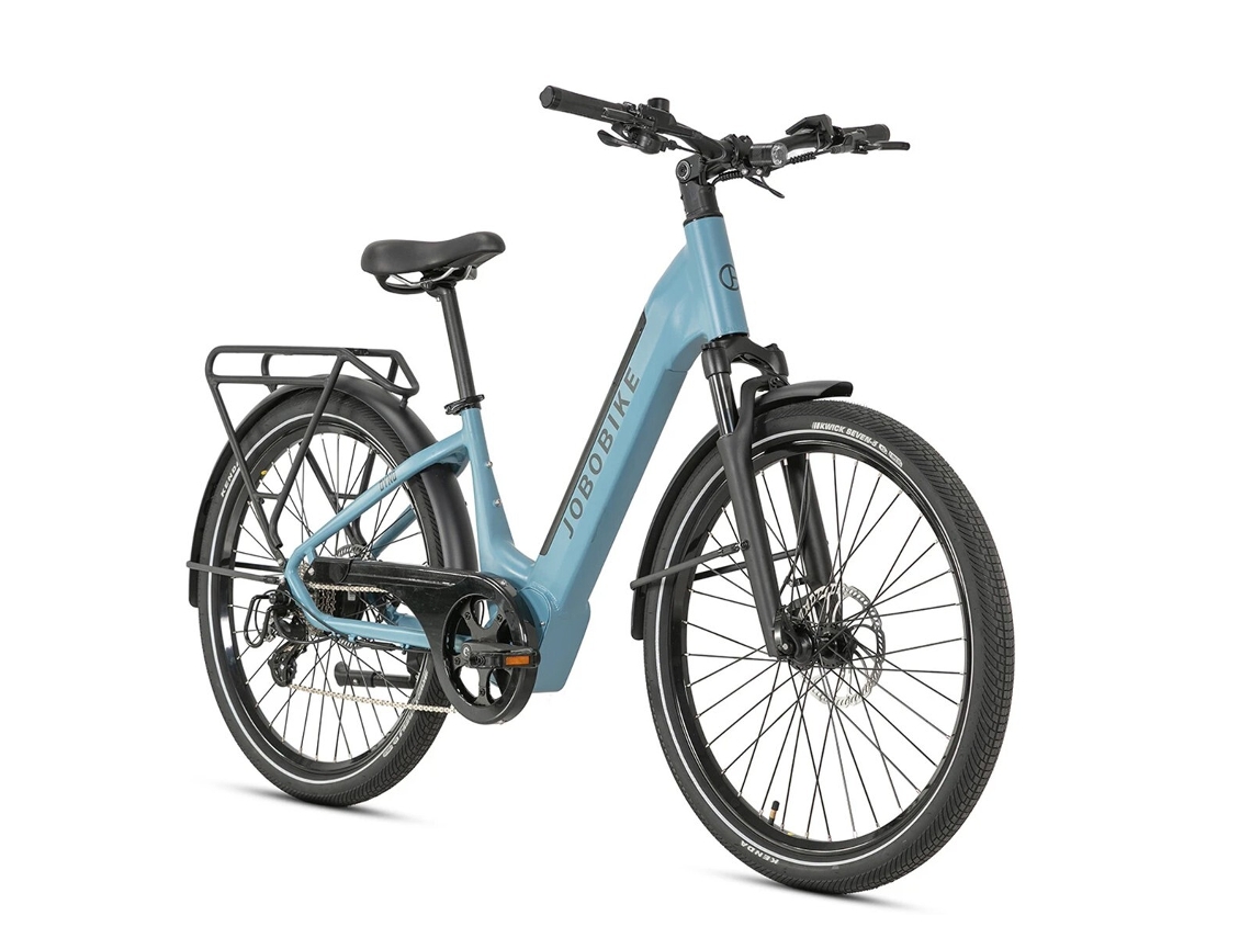 Bicicleta eléctrica urbana Jobobike Dyno de 250 W, 36 V y 15 Ah con batería