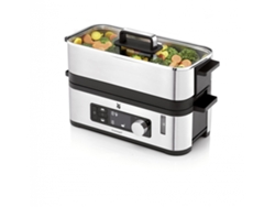 Wmf Kitchenminis 04.1509.0011 Máquina de cocción al vapor 2 cestas Mostrador 900 W Negro Inox