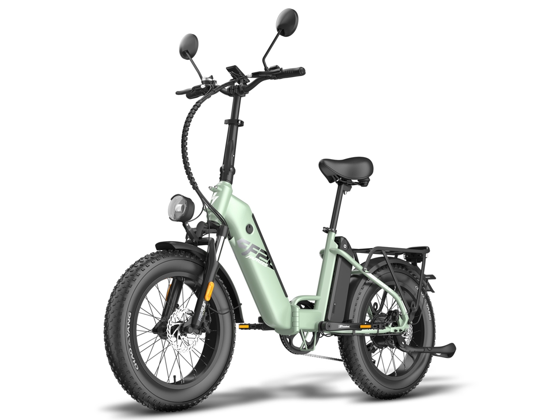 Bicicleta eléctrica Fafrees FF20 Polar City, motor de 500 W, dos baterías de 48 V y 24 Ah, neumáticos de 20 x 4,0 pulgadas.