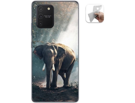 Carcasa Samsung Galaxy S10 Lite TUMUNDOSMARTPHONE Elefante Multicolor
