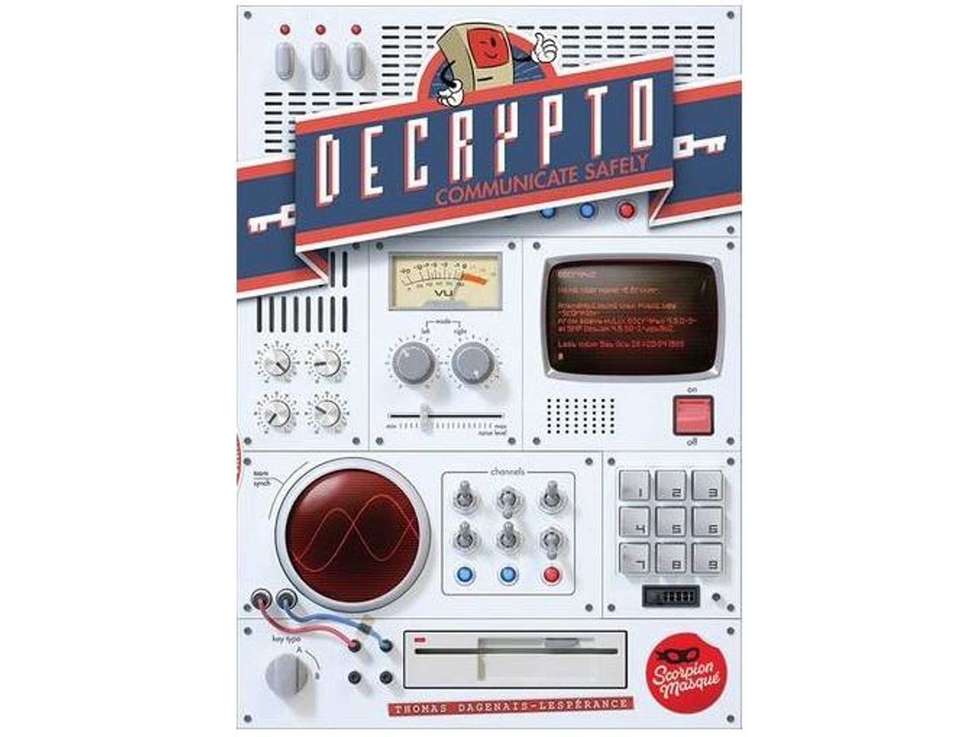 Juego de Mesa LE SCORPION MARQUÉ Decrypto (Inglés - Edad Mínima: 12)
