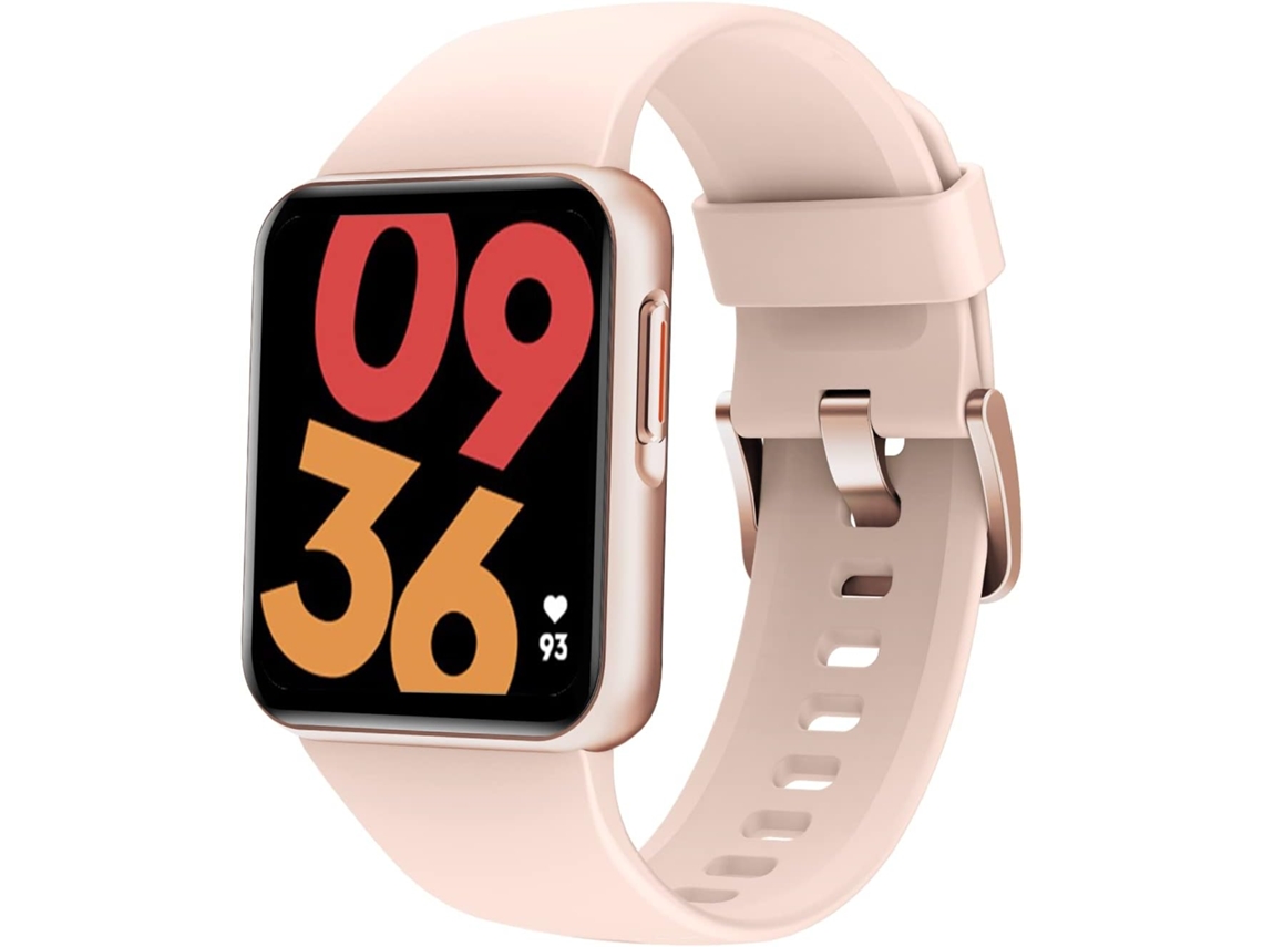 Chennnls Reloj Inteligente Ip68 Resistente Al Agua Pantalla De 1.4"-rosa