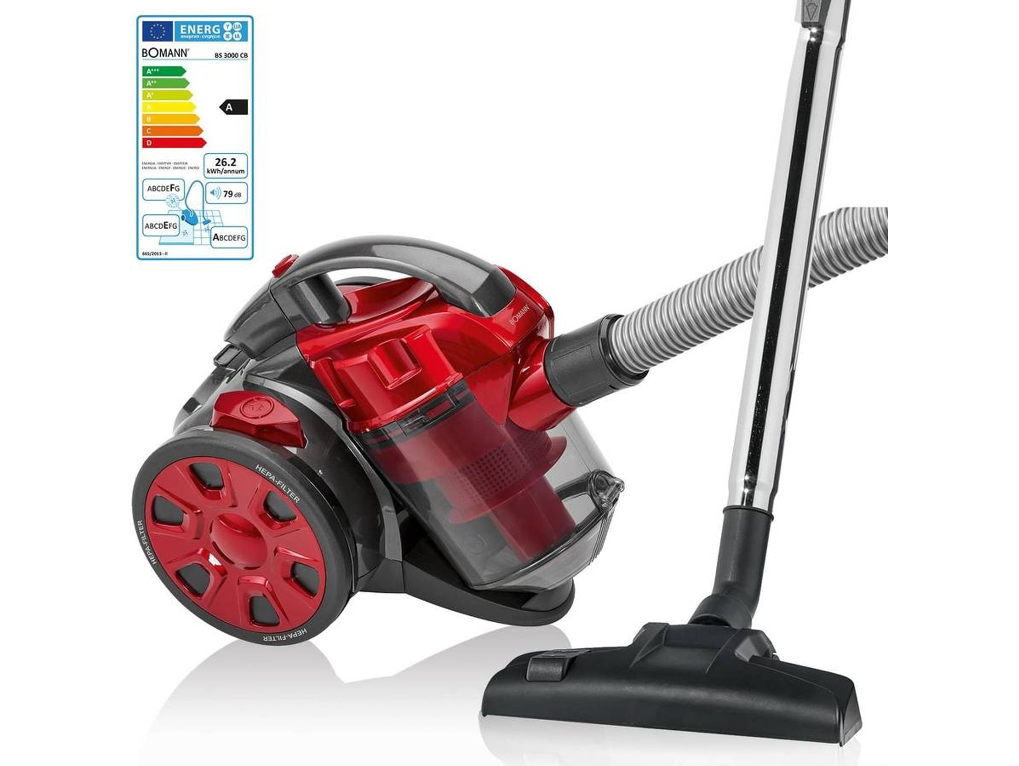 Aspirador sin Bolsa BOMANN BS 3000