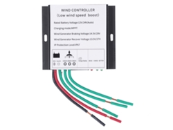 Controlador Eólico Mppt Para Turbina 100-400w 12v/24v Auto Adaptable Con Indicador Led