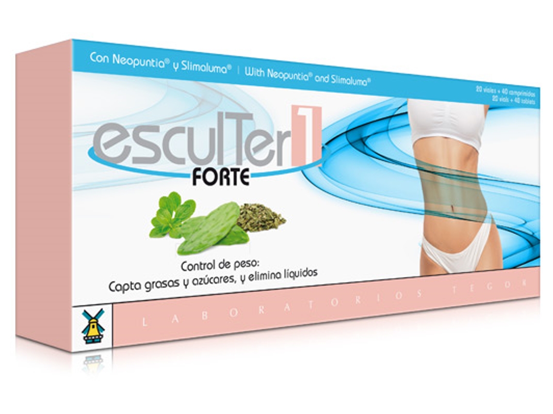 Esculter 1 Forte 40 Comprimidos 20 Vías LABORATORIOS TEGOR