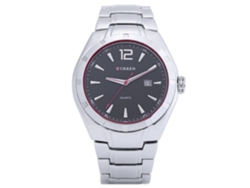 Reloj De Pulsera Para Hombres Moda De Caballero Con Movimiento De Cuarzo (blanco Negro)