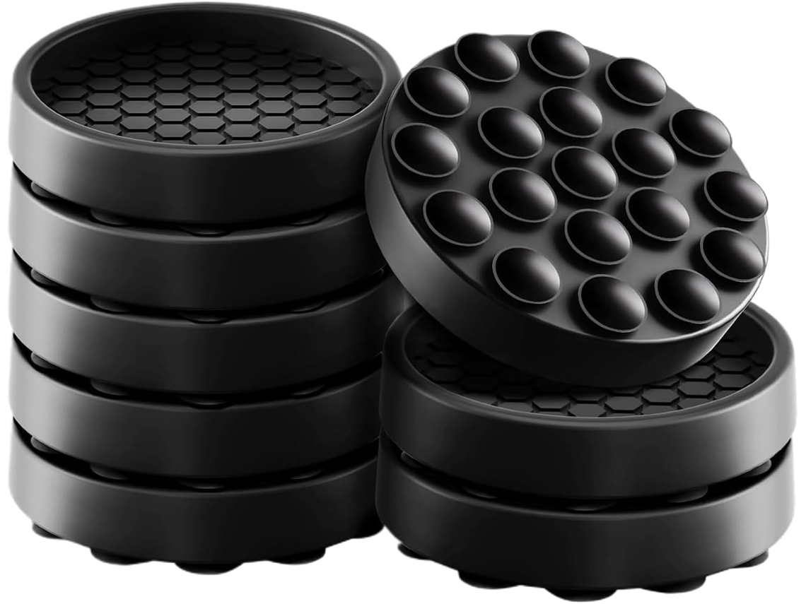2.28 8 Almohadillas Antideslizantes Para Muebles - Protectores Redondos De Silicona