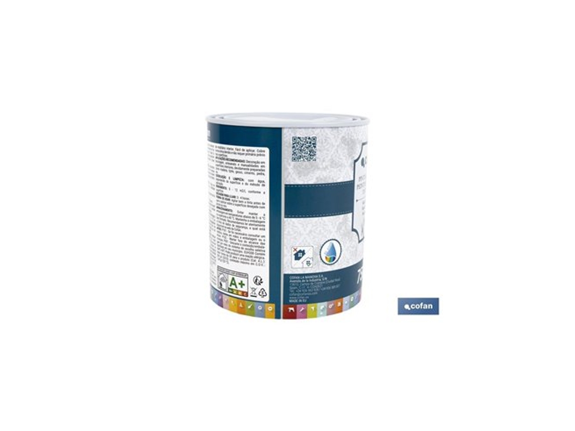 Pintura Tiza Chalk Paint Blanco Algodón 750ml
