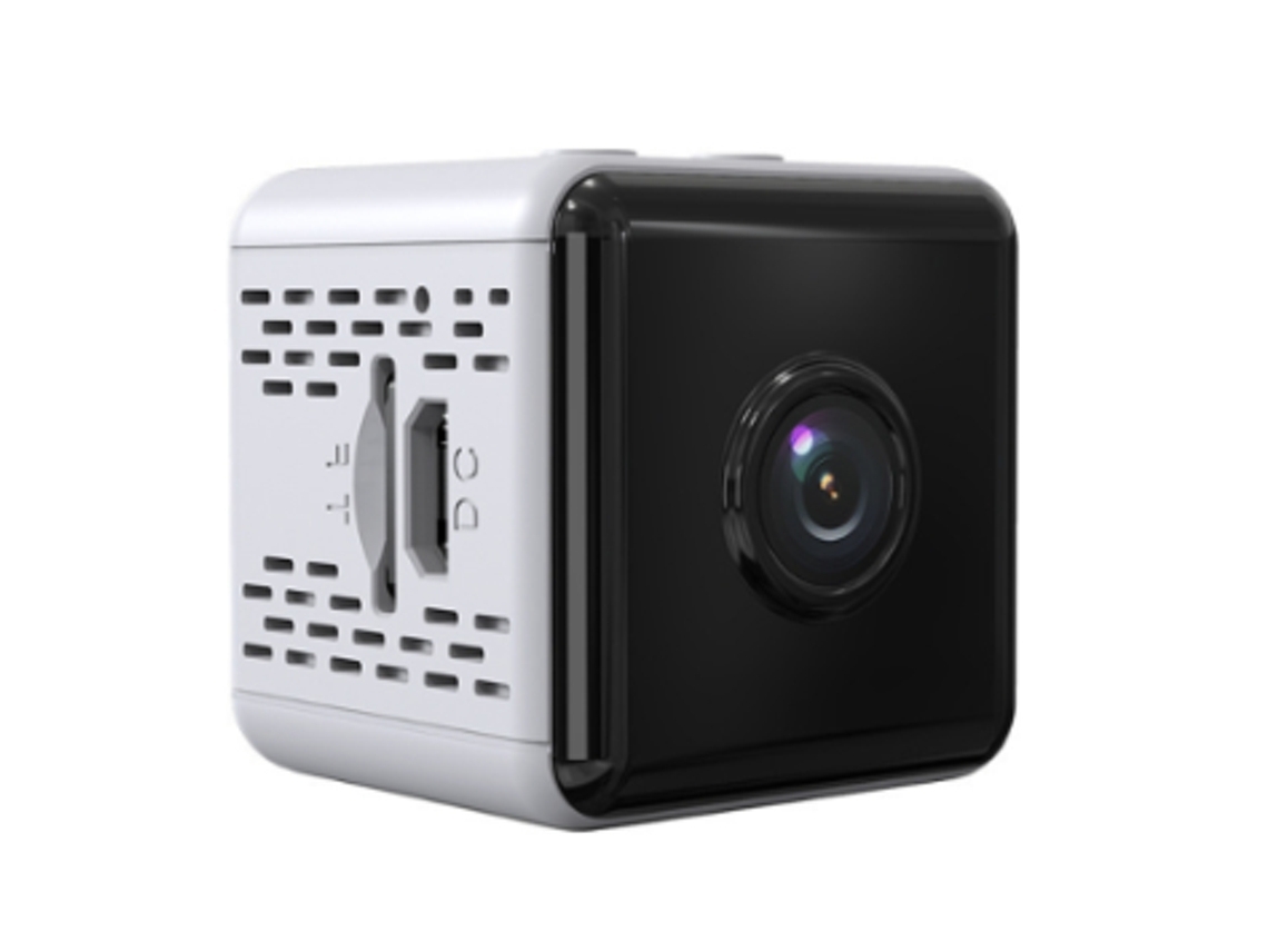 Mini cámara espía Wifi cámara oculta para seguridad en el hogar 1080P HD Nanny Cam con visión nocturna y detección de movimiento blanco YEMAESRE