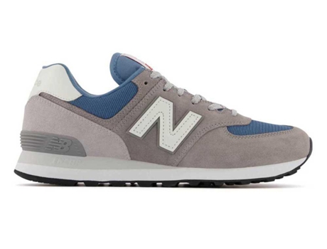 Zapatillas Deportivas NEW BALANCE 574 ( Beige, Azul - Cuero Natural, Tejido- 40)