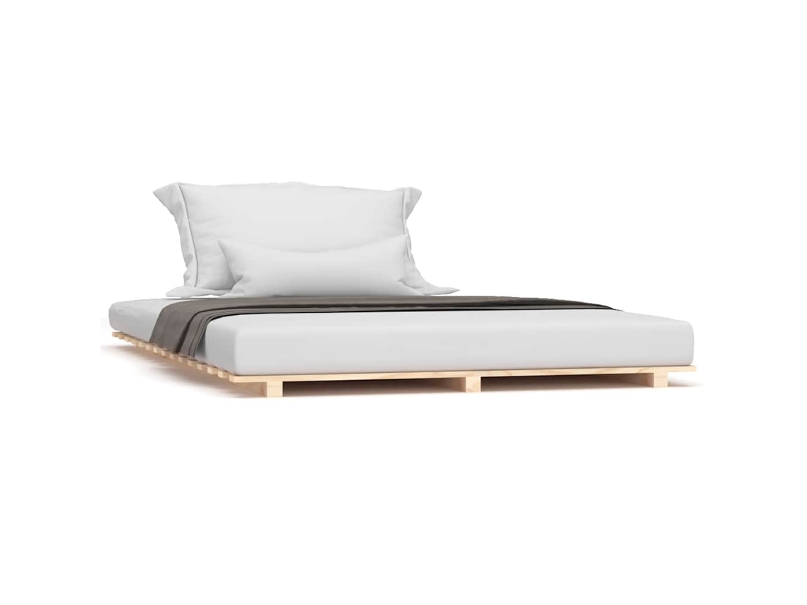 Maison Exclusive - Estructura De Cama Madera Maciza De Pino 150x200 Cm