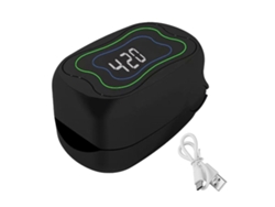 Tratamiento de hongos en las uñas de los pies con luz infrarroja de 910 nm y luz azul de 460 nm. Dispositivo para la limpieza de los pies de GOKOCO.