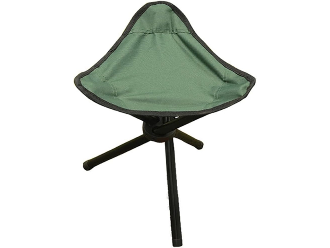 Taburete Trípode Plegable Portátil Besportble, Resistente Estable Ideal Para Acampar