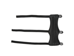 Protector De Brazo Universal De Cuero Sintético Negro Para Tiro Con Arco Al Aire Libre.