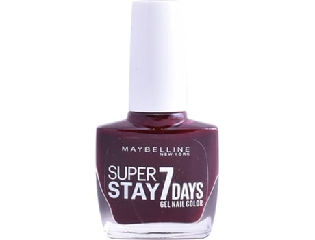 Esmalte MAYBELLINE SuperStay 7Days 287 Midnight Red (10 ml)