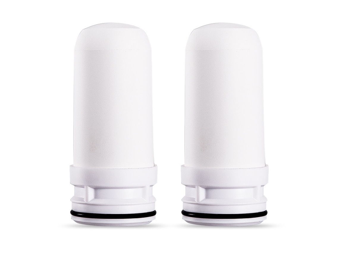 MEOIRUERY Filtro de Agua para Grifo Easy Life Filtra el Agua del Grifo Reduce el Cloro y Sabor Desagradable - Ajuste a Grifos Estándar