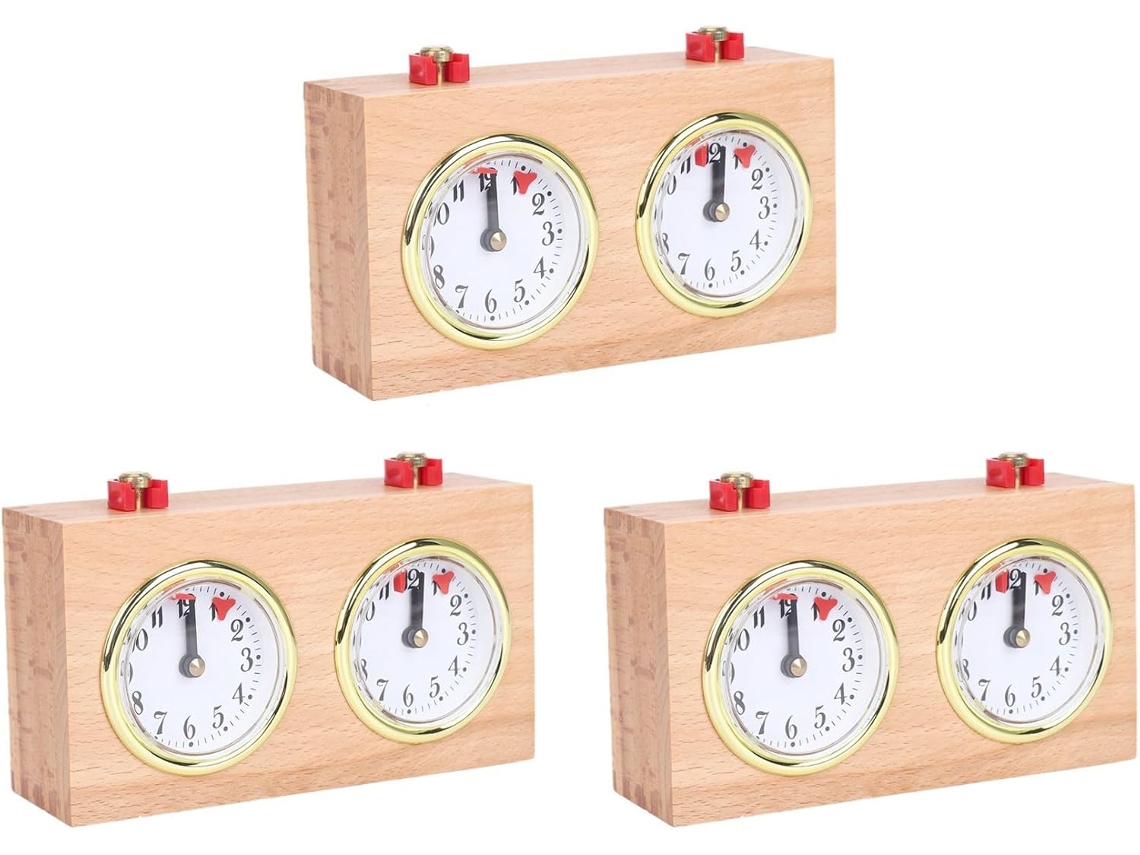 Temporizador De Ajedrez 3x, Reloj Digital Profesional Internacional Para Ajedrez, Temporizador De Cuenta Regresiva.