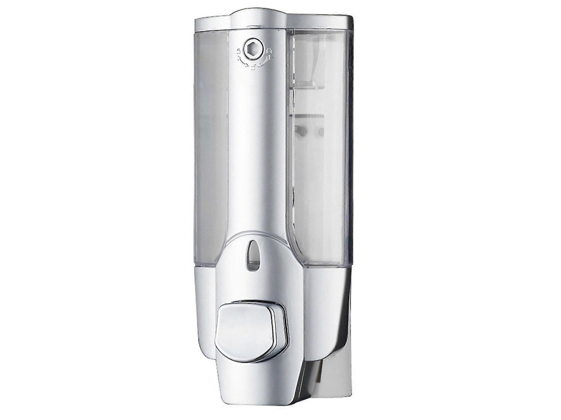 Dispensador de jabón líquido y champú de 350 ml, manual de pared para baño, cocina y hotel Rosewell