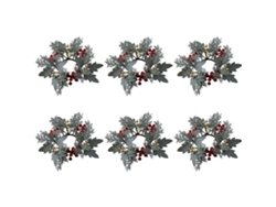 Guirnaldas de velas decorativas, juego de 6 piezas TRUYUETY